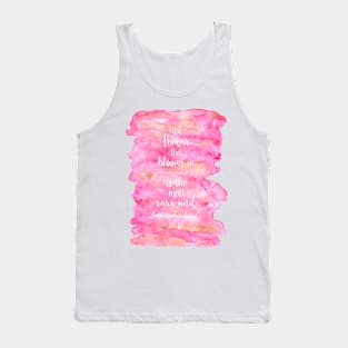 Flowers that bloom in adversity Tank Top